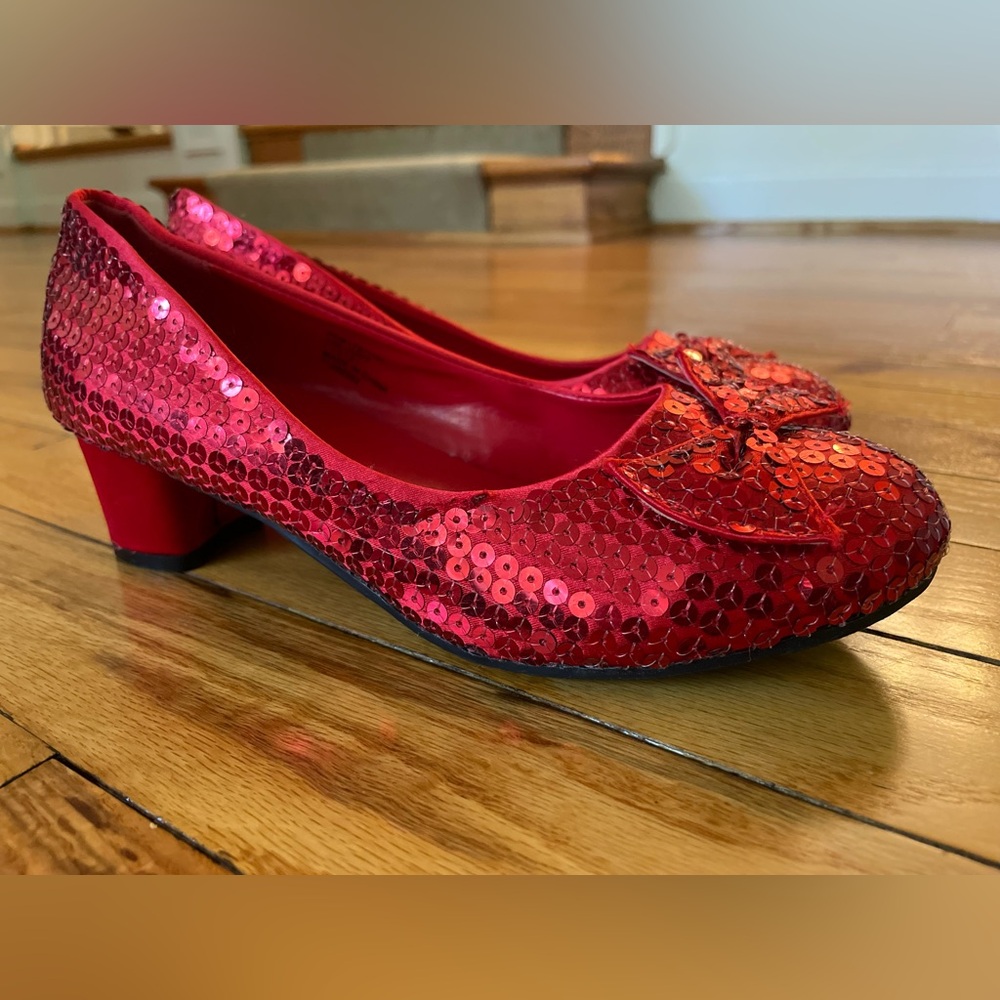 Red Sequin Shoes -  Dorothy, Wizard of Oz